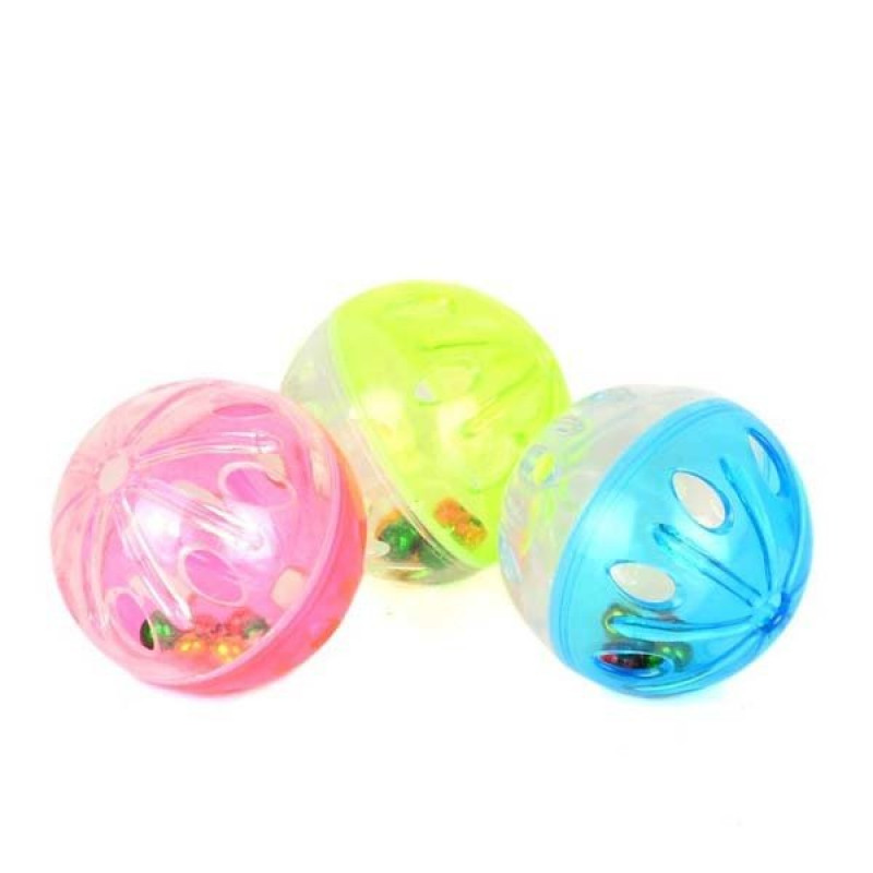 Petpretty Zm4-4322 Zilli Renkli Oyun Topu Oyuncak 3'lü | Kedi Top Oyuncak Petpretty Zm4-4322 Zilli Renkli Oyun Topu Oyuncak 3'lü | Kedi Top Oyuncak