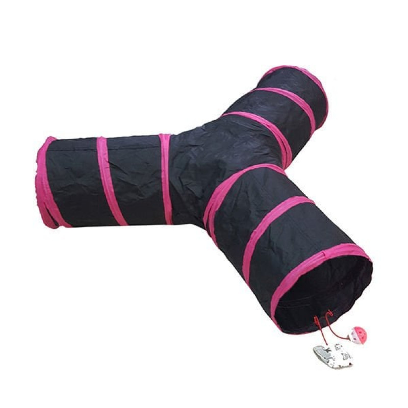 Pets 25X35 Cm 3 Yollu Tünel | Kedi Oyun Tüneli Pets 25X35 Cm 3 Yollu Tünel | Kedi Oyun Tüneli