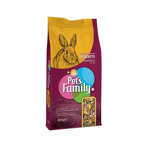 Pets Family 800 Gr Yem | Tavşan Yemi