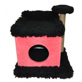 Pets Köşk Yuvalı Tüylü Kedi Tırmalama Tahtası Renkli | Tırmalama Tahtalı Kedi Evi Pets Köşk Yuvalı Tüylü Kedi Tırmalama Tahtası Renkli | Tırmalama Tahtalı Kedi Evi