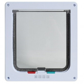 23x25 Cm 4 Yönlü Yavru Köpek Ve Kedi Kapısı Beyaz | Kedi Kapısı 23x25 Cm 4 Yönlü Yavru Köpek Ve Kedi Kapısı Beyaz | Kedi Kapısı