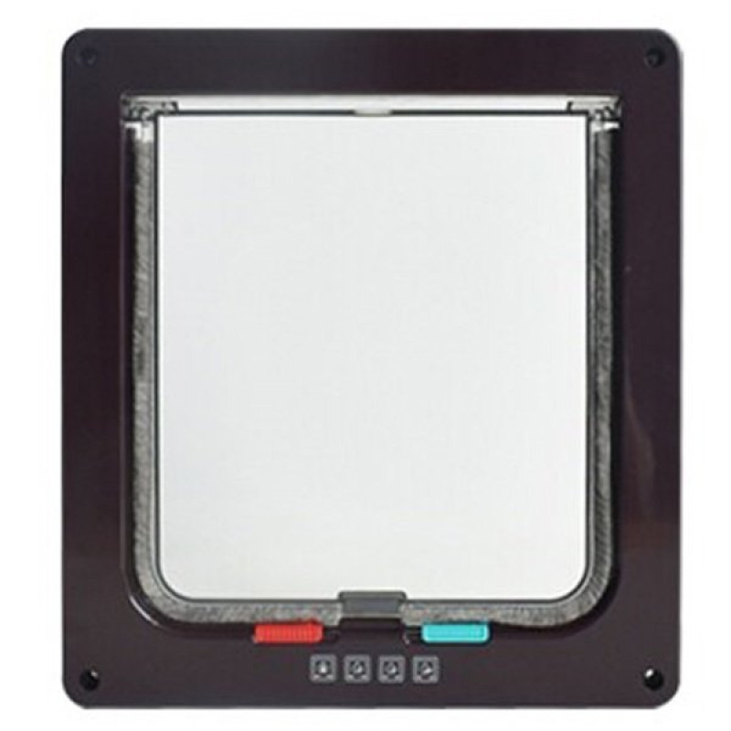 Petzz 23x25 Cm 4 Yönlü Yavru Köpek Ve Kedi Kapısı Kahverengi | Köpek Kapısı Petzz 23x25 Cm 4 Yönlü Yavru Köpek Ve Kedi Kapısı Kahverengi | Köpek Kapısı