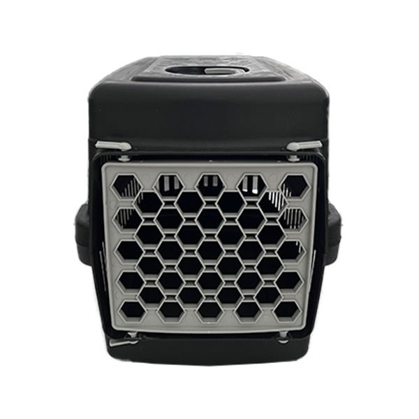 Petzz 31x48x31.5 Cm Küçük Irk Taşıma Çantası Gri Kulplu | Köpek Taşıma Çantası Ve Kafes