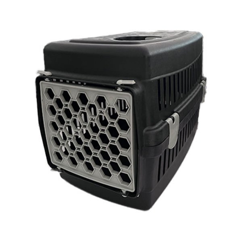 Petzz 31x48x31.5 Cm Küçük Irk Taşıma Çantası Gri Kulplu | Köpek Taşıma Çantası Ve Kafes