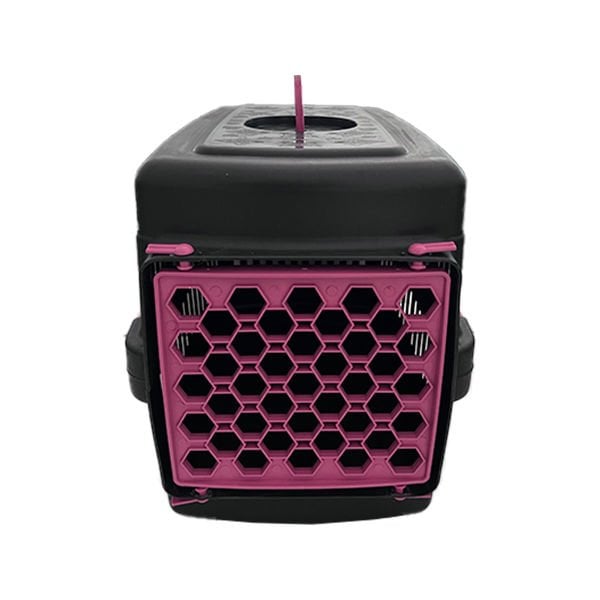 Petzz 31x48x31,5 Cm Kulplu Taşıma Çantası Pembe | Köpek Taşıma Çantası Ve Kafes