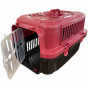 Petzz 50x33x30h Cm Dayanıklı Küçük Irk Köpek & Kedi Taşıma Çantası Kırmızı