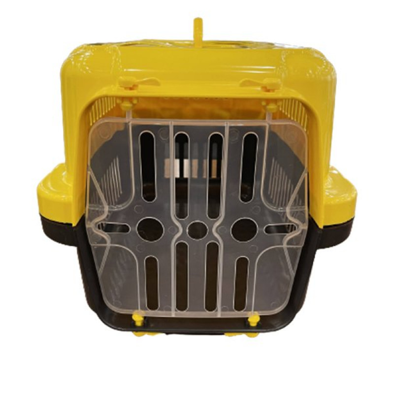 Petzz 50x33x30h Cm Dayanıklı Küçük Irk Köpek & Kedi Taşıma Çantası Sarı