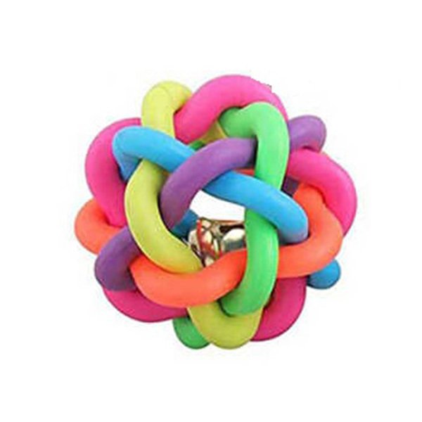 Petzz Büyük Termoplastik Sihirli Gökkuşağı Top Oyuncak | Köpek Top Oyuncak