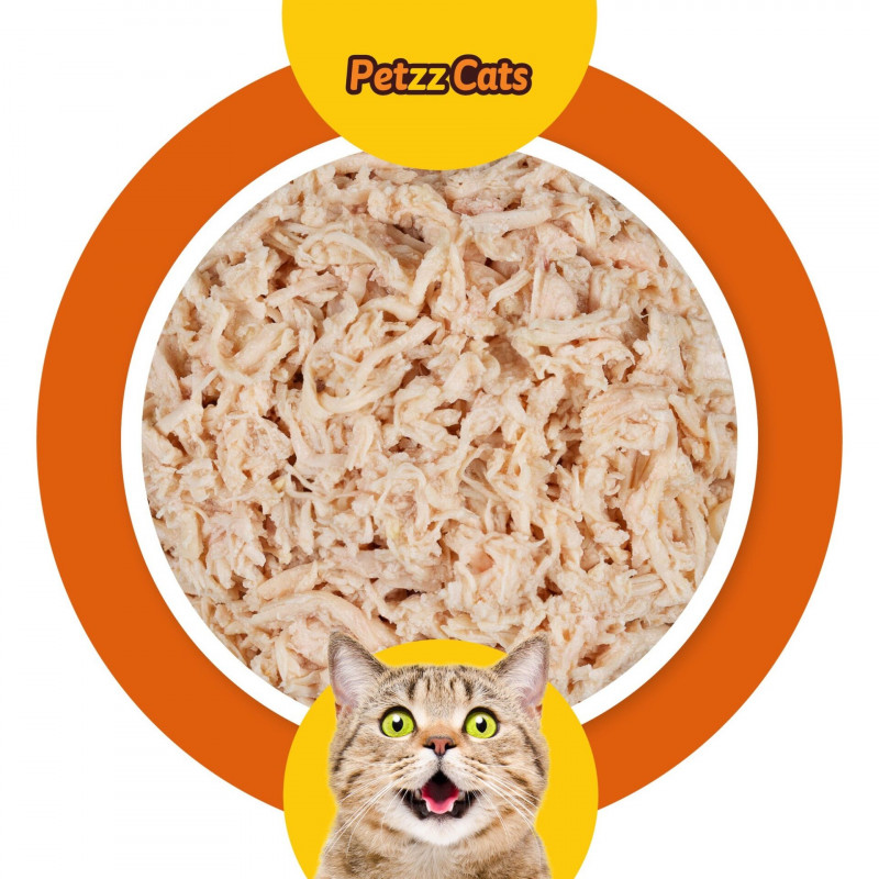 PetzzCats  70 Gr Tavuk Etli Konserve Kedi Maması