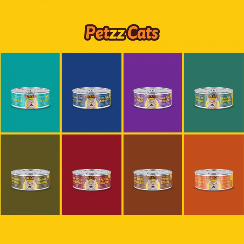 PetzzCats 70 Gr Ton Balığı Konserve Kedi Maması 