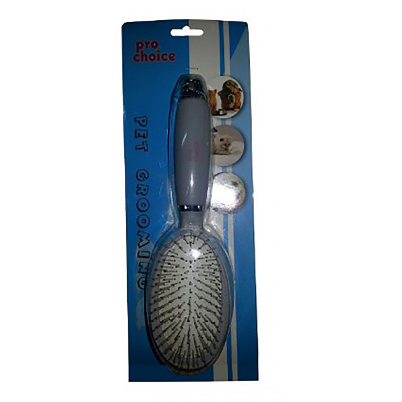 Pro Choice 24 Cm Silikon Saplı Çift Fonksiyonlu Fırça | Plastik Saplı Tarak Pro Choice 24 Cm Silikon Saplı Çift Fonksiyonlu Fırça | Plastik Saplı Tarak