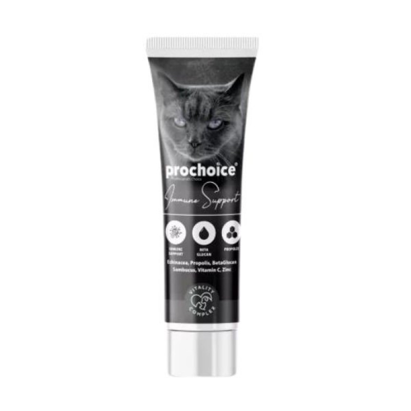 Prochoice Immune Support 100 Ml Bağışıklık Destekleyici Kedi Malt Macunu 
