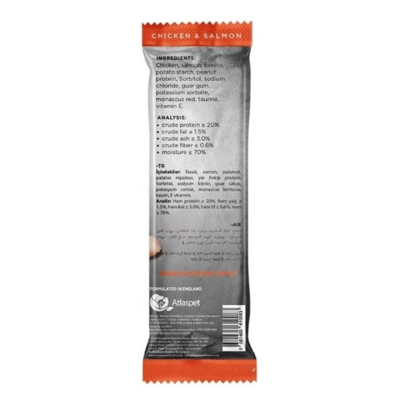 Prochoice Softy Bites 10 Gr Tavuklu ve Somonlu Yumuşak Kedi Ödül Maması