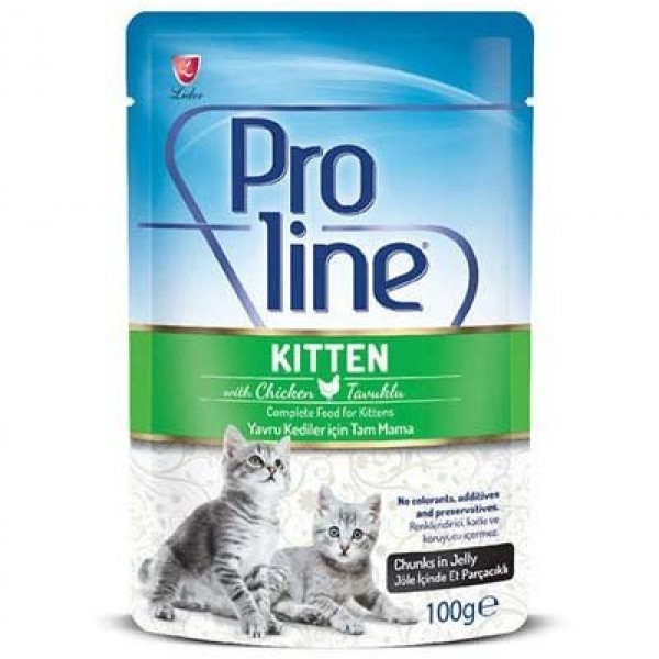 Proline 100 Gr Kitten Tavuklu Pouch   