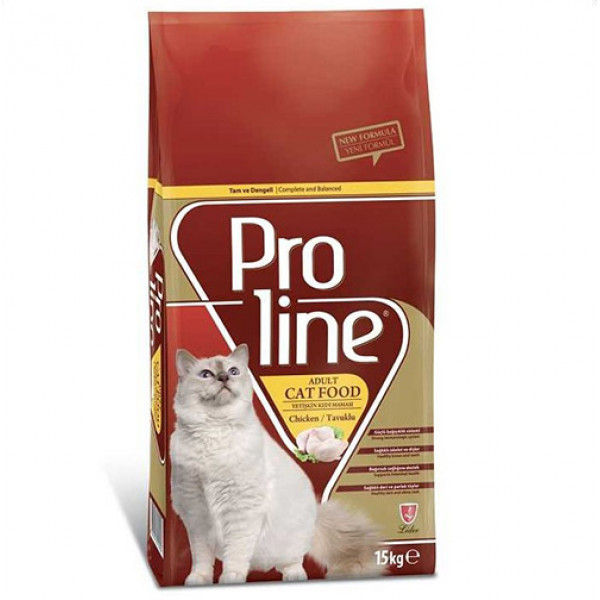 Proline 15 Kg Tavuklu Yetişkin | Yetişkin Kuru Kedi Maması