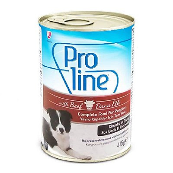 Proline 415 Gr Biftekli Sos İçinde Yavru | Özel Irk Köpek Maması