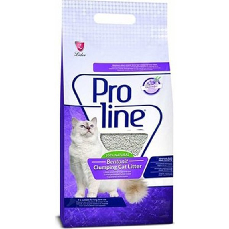 Proline 5 Lt Bentonit Lavanta Kokulu | Doğal Kedi Kumu