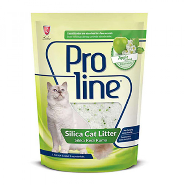 Proline 7,6 Lt Silika Elma Kokulu | Silika Kristal Kedi Kumu