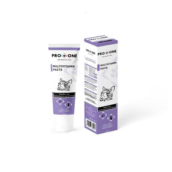 Pro One 100 Gr Multivitamin Paste 12 Vitaminli Macun | Kedi Vitamini