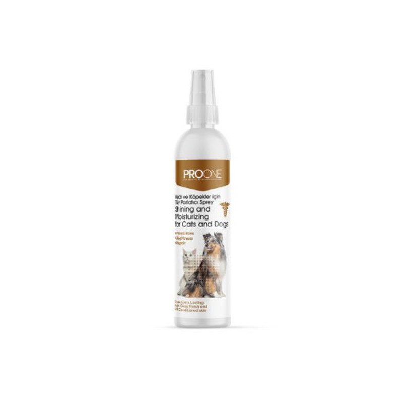 Pro One 100 Ml Tüy Parlatıcı Sprey | Köpek Tüy Bakım Spreyi Pro One 100 Ml Tüy Parlatıcı Sprey | Köpek Tüy Bakım Spreyi