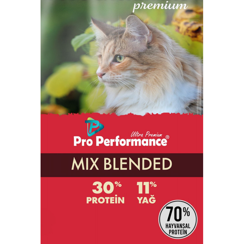 Pro Performance 15 Kg Adult Cat Mix Chicken | Yetişkin Kuru Kedi Maması