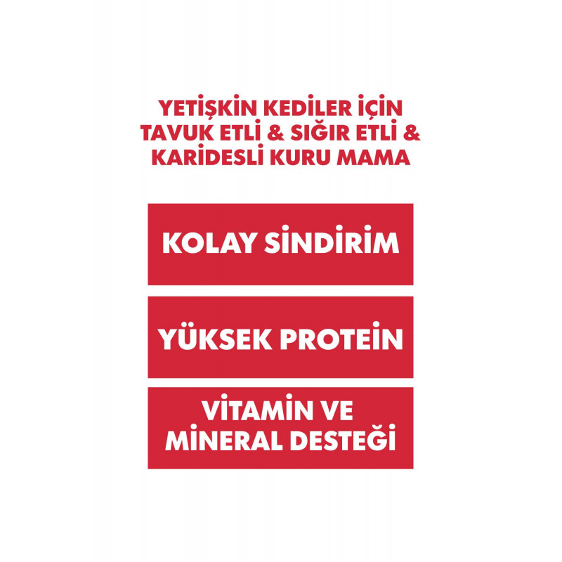 Pro Performance 15 Kg Adult Cat Mix Chicken | Yetişkin Kuru Kedi Maması