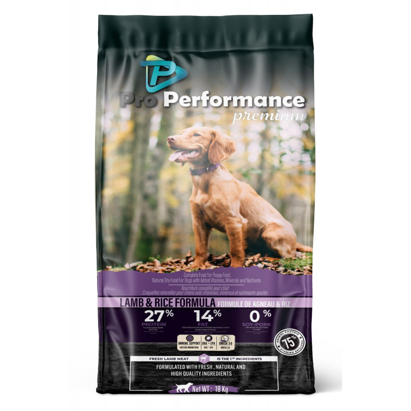 Pro Performance 18 Kg Kuzu Etli ve Pirinçli Yavru Köpek Maması 