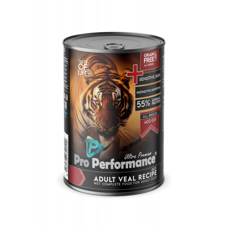 Pro Performance Ultra Premium 400 Gr Dana Etli Yetişkin Konserve Kedi Maması 