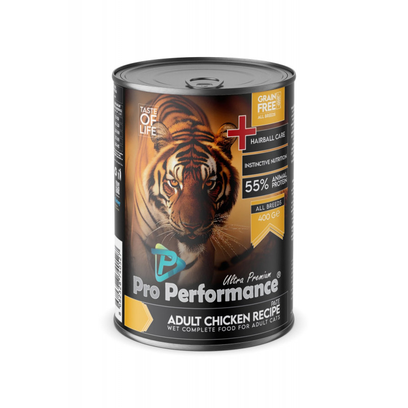 Pro Performance Ultra Premium 400 Gr Tavuk Etli Yetişkin Konserve Kedi Maması 