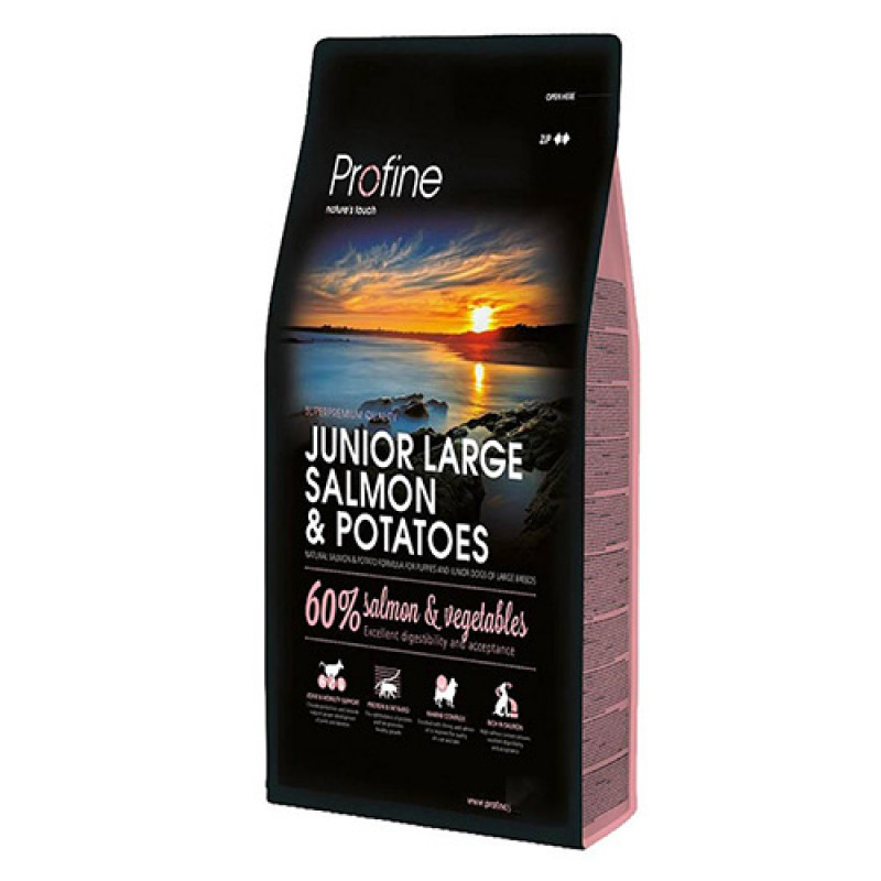 Profine 15 Kg Junior Salmon Büyük Irk Yavru | Yavru Köpek Kuru Maması Profine 15 Kg Junior Salmon Büyük Irk Yavru | Yavru Köpek Kuru Maması
