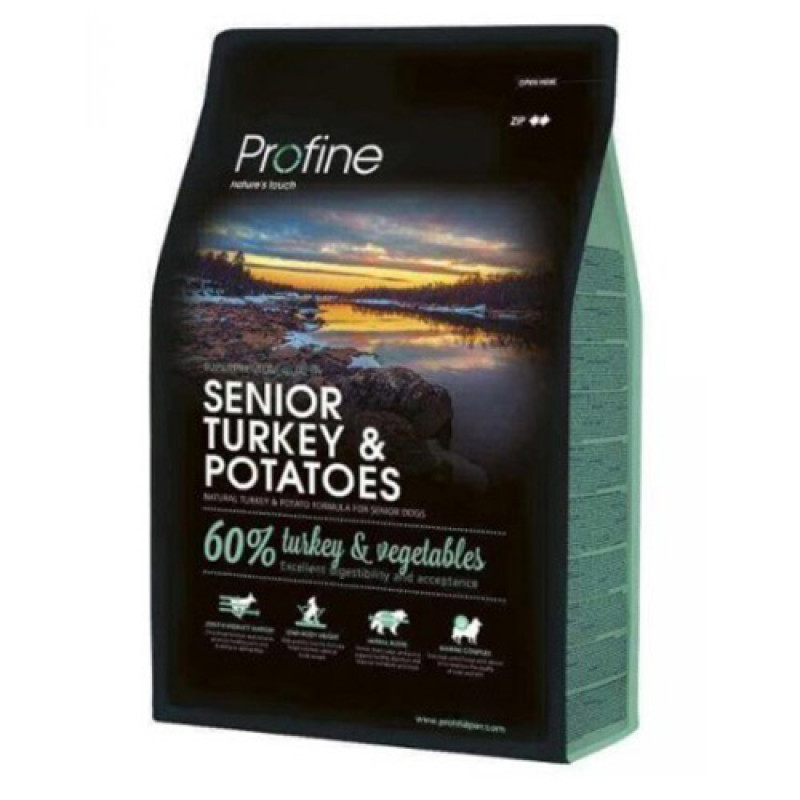 Profine 15 Kg Senior Turkey Patates Hindili | Yaşlı Köpek Kuru Maması Profine 15 Kg Senior Turkey Patates Hindili | Yaşlı Köpek Kuru Maması