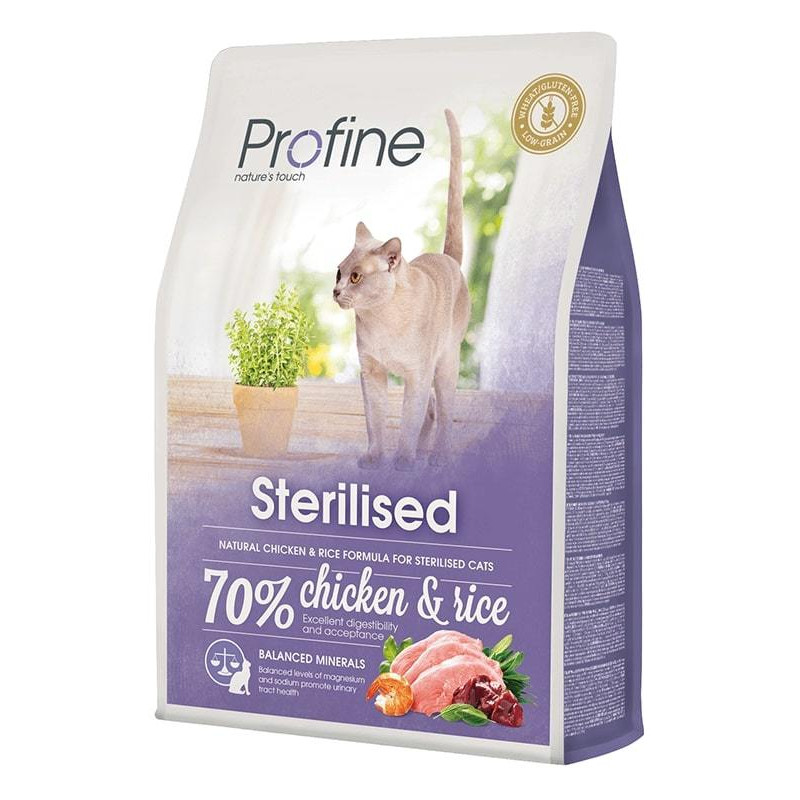 Profine 2 Kg Düşük Tahıllı Sterilised Tavuklu | Kısırlaştırılmış Kedi Maması Profine 2 Kg Düşük Tahıllı Sterilised Tavuklu | Kısırlaştırılmış Kedi Maması