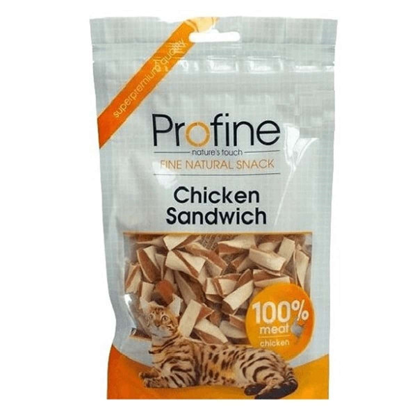 Profine 80 Gr Chicken Sandwich | Kedi Bisküvi Ödül Maması