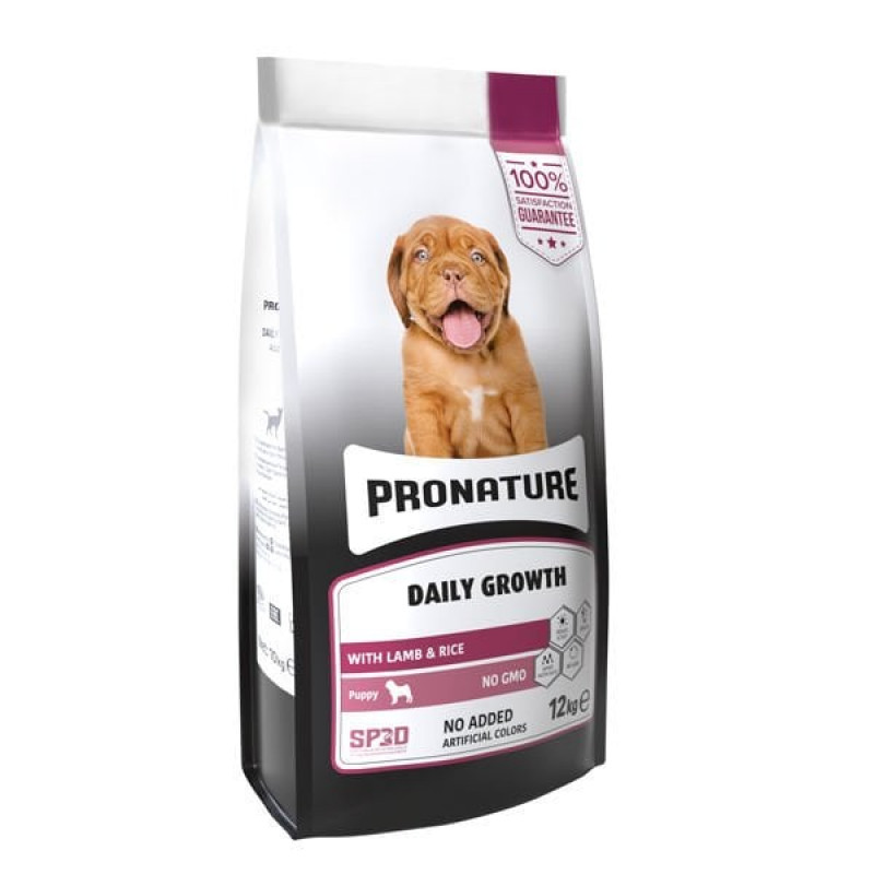 Pronature 12 Kg Daily Puppy Kuzu Etli Ve Pirinçli Yavru | Yavru Köpek Kuru Maması