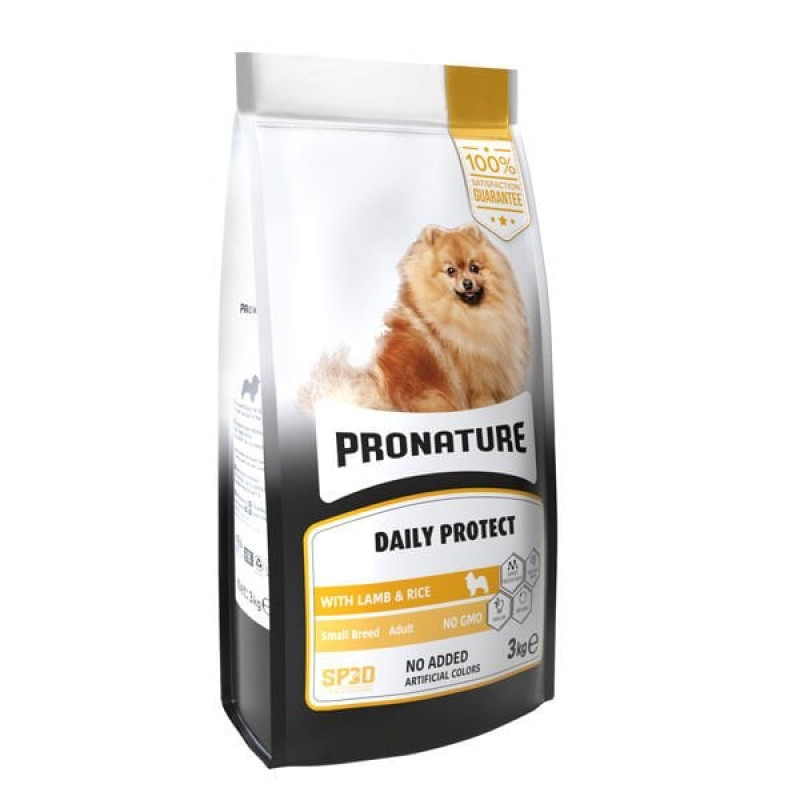 Pronature 3 Kg Küçük Irk Kuzu Etli ve Pirinçli Yetişkin | Yetişkin Köpek Kuru Maması