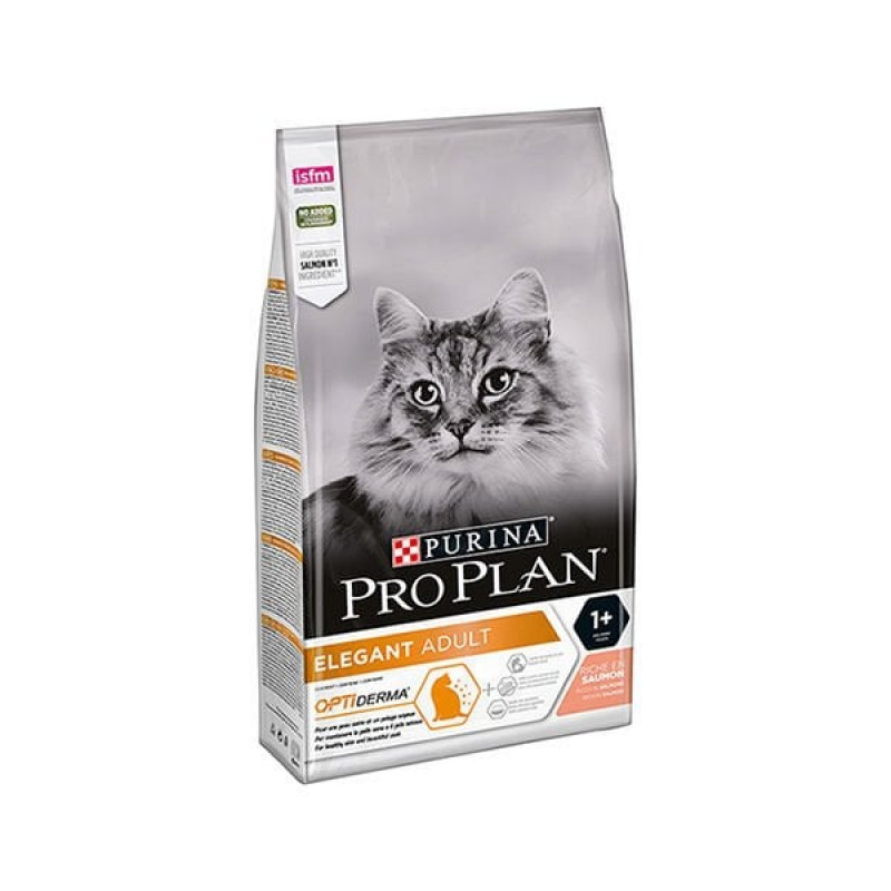 Pro Plan 1,5 Kg Elegant Adult +1 Optiderma Salmon | Yetişkin Kuru Kedi Maması