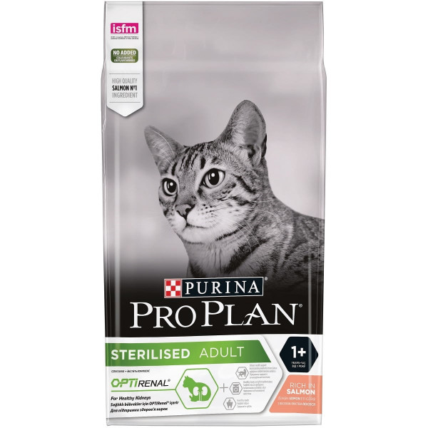 Pro Plan 1,5 Kg Sterilized Adult +1 Optirenal Salmon | Somonlu Kedi Kuru Maması