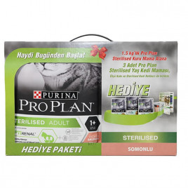 Pro Plan 1,5 Kg+Hediye Paketi Elegant Adult +1 Optiderma Salmon | Somonlu Kedi Kuru Maması