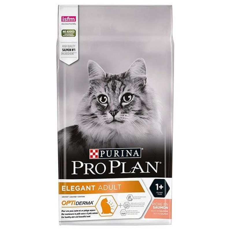 Pro Plan 10 Kg Elegant Adult +1 Optiderma Salmon | Somonlu Kedi Kuru Maması