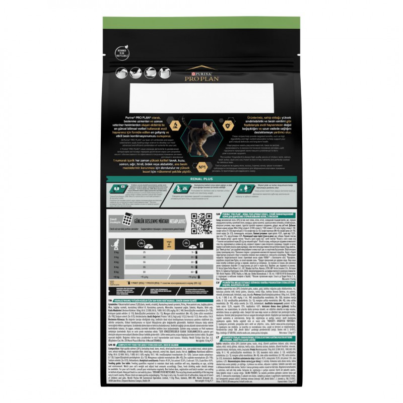 Pro Plan 10 Kg Renal Plus Sterilised Somon | Somonlu Kedi Kuru Maması