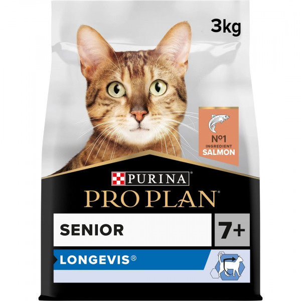 Pro Plan 3 Kg Longevis Senior Somon | Yaşlı Kedi Kuru Maması