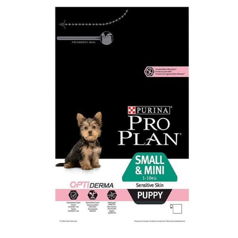 Pro Plan 3 Kg Small & Mini Puppy Sensitive Skin Salmon | Yavru Köpek Kuru Maması