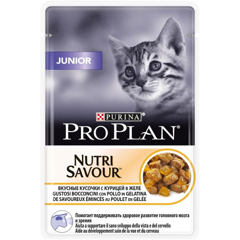 Pro Plan 85 Gr Junior Nutri Savour Chicken & Jelly | Yavru Kedi Maması Pro Plan 85 Gr Junior Nutri Savour Chicken & Jelly | Yavru Kedi Maması