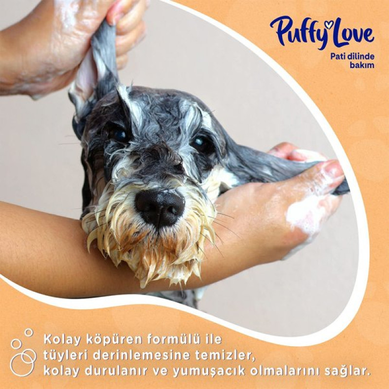 Puffy Love 370 Ml Uzun Tüy Şampuanı | Köpek Şampuanı