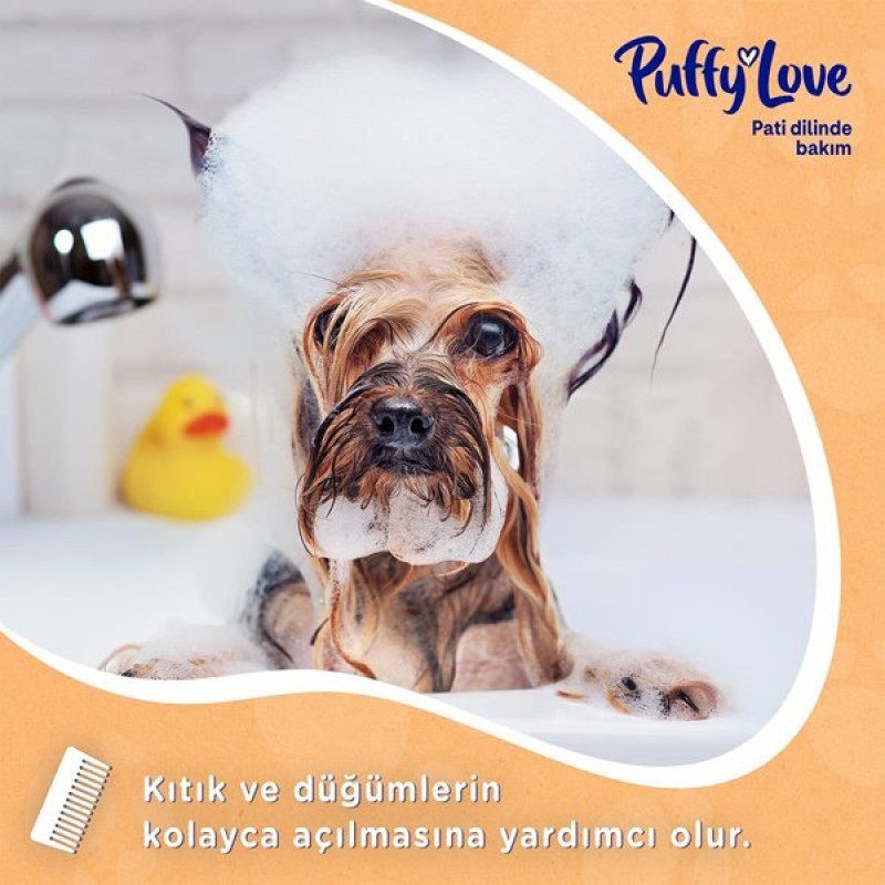 Puffy Love 370 Ml Uzun Tüy Şampuanı | Köpek Şampuanı