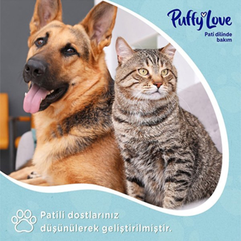 Puffy Love 960 Ml Beyaz Çiçek Kokulu Yüzey Temizleyici | Leke Ve Koku Giderici