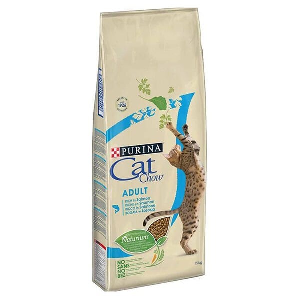 Purina Cat Chow 15 Kg Naturium Somon ve Ton | Yetişkin Kuru Kedi Maması