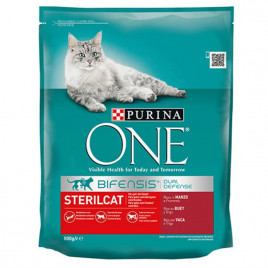 800 Gr Steril Cat with Beef & Wheat | Yetişkin Kuru Kedi Maması