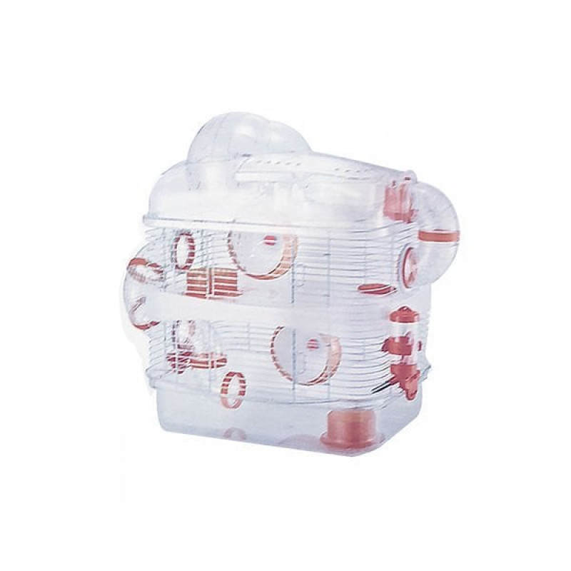 Qh Pet Cage 40x26x64 Cm 2 Katlı Kafes | Hamster Kafesi Qh Pet Cage 40x26x64 Cm 2 Katlı Kafes | Hamster Kafesi