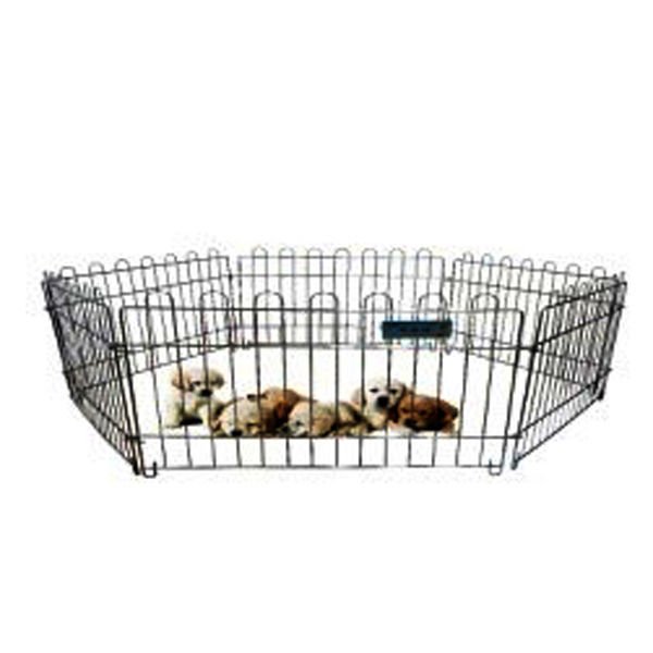 Qh Pet Cage 53x41 Cm Çit Panel 6 Parça | Köpek Kapısı